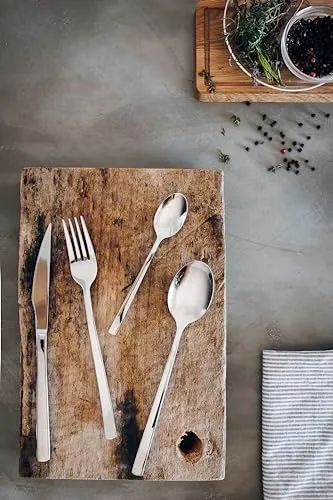 Monix ▫️ Génova | Conjunto de talheres de 24 peças com faca para carne 5