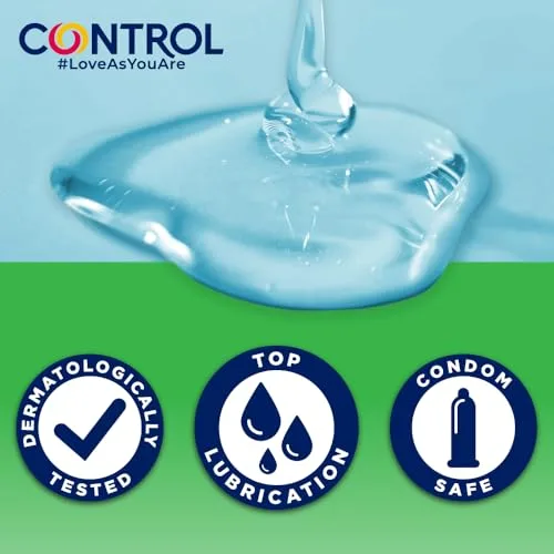 CONTROL ▫️ Lub Aloe - Gel lubrificante com extrato natural de aloé vera e aroma a jasmim - 75 mililitros - Base aquosa - Hipoalergénico - Sem açúcar - Não mancha - Transparente 4