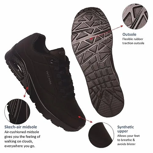 Skechers ▫️ Ténis Uno Stand On Air para homem 4