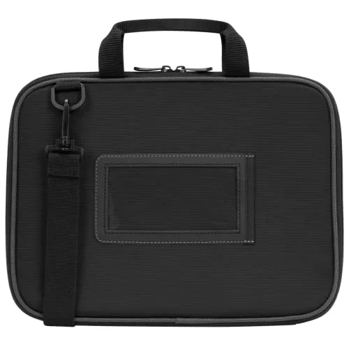 Targus ▫️ Bolsa Work-in Essentials para Chromebook de 11,6", mala para portátil com interior macio, mala profissional, bolsa protetora – Preto/Cinzento, TED006GL 3