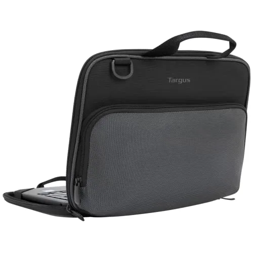 Targus ▫️ Bolsa Work-in Essentials para Chromebook de 11,6", mala para portátil com interior macio, mala profissional, bolsa protetora – Preto/Cinzento, TED006GL 5