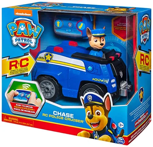 Paw Patrol ▫️ Patrulha Canina Carro Teledirigido Chase Carro RC para crianças a partir dos 3 anos 2