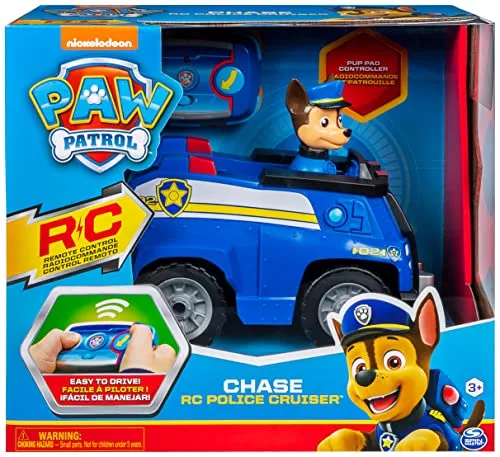 Paw Patrol ▫️ Patrulha Canina Carro Teledirigido Chase Carro RC para crianças a partir dos 3 anos 4