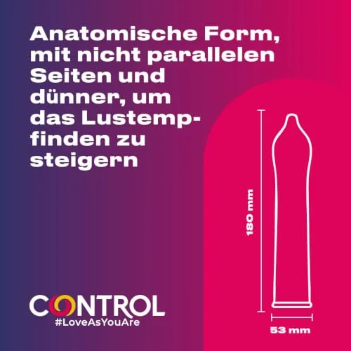 CONTROL ▫️ Finissimo Senso Preservativos Ultrafinos de 0,06 mm de látex natural - 144 preservativos 3