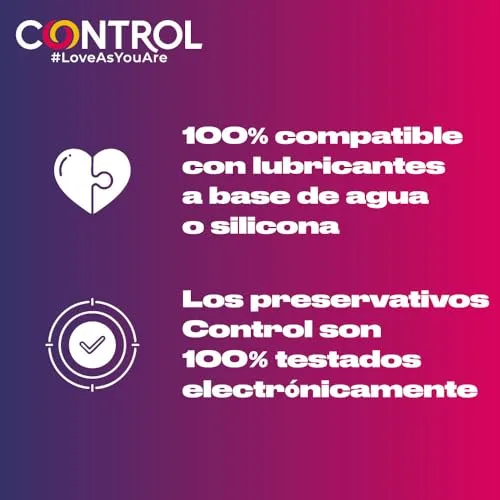 CONTROL ▫️ Finissimo Senso Preservativos Ultrafinos de 0,06 mm de látex natural - 144 preservativos 6