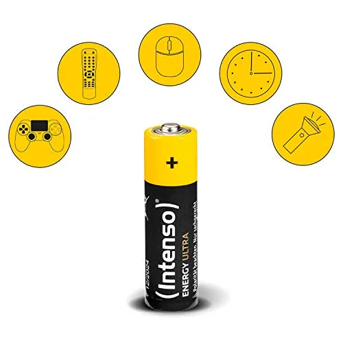 Intenso ▫️ Energy Ultra AAA/Micro / LR03 - Pilhas alcalinas - Embalagem de 40 5