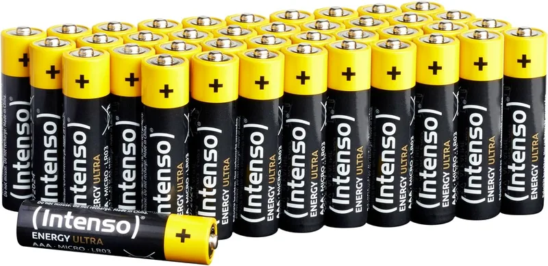 Intenso ▫️ Energy Ultra AAA/Micro / LR03 - Pilhas alcalinas - Embalagem de 40