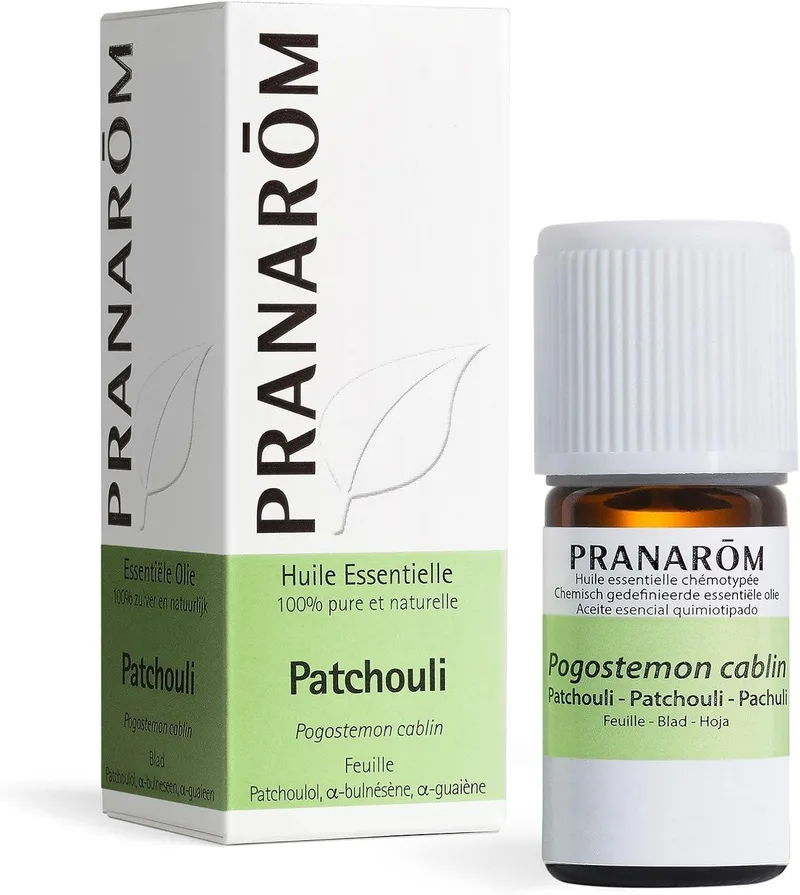 PRANAROM ▫️ Folha de Patchouli - Óleo Essencial - AEQT - 5 ml
