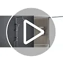 JOHO ▫️ Coluna de duche em aço inoxidável sem torneira termostática, conjunto de duche com barra de altura ajustável, chuveiro de mão tipo alcachofra e cabeça de duche tipo chuva em ABS 20x20 cm, cromado 7