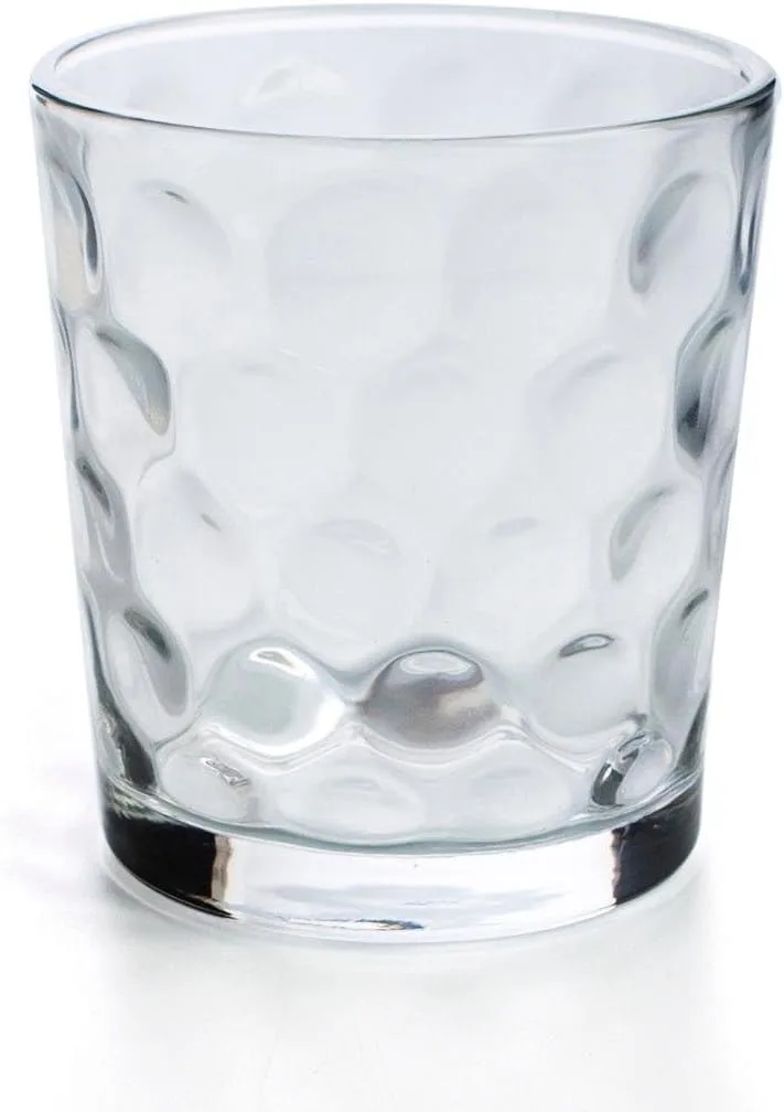 Quid ▫️ Kata - Conjunto de 6 copos baixos de 26 cl, adequados para a máquina de lavar louça, vidro, 6 unidades (embalagem de 1)