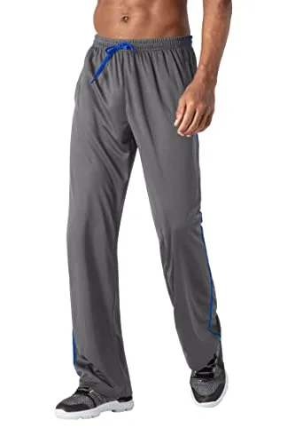 KEFITEVD ▫️ Calças de Caminhada para Homem Calças Respiráveis Calças de Corrida Calças de Exterior Calças Desportivas Leves Bolsos com Fecho de Corrediça 2