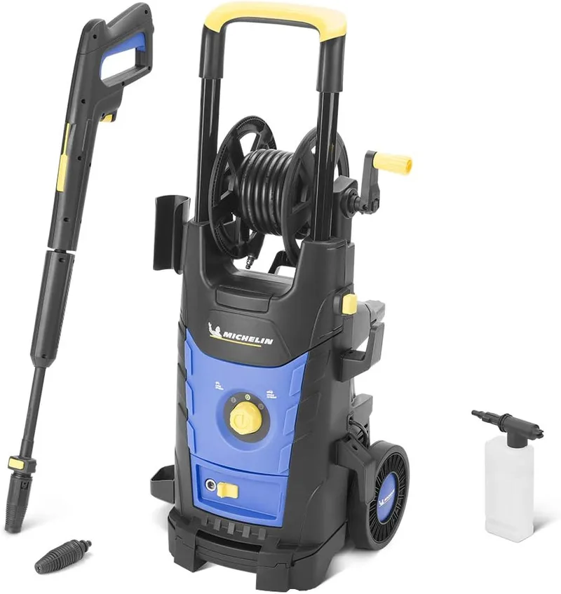 MICHELIN ▫️ Lavadora de alta pressão MPX22EHDS com sistema de duas velocidades (2200 W, 160 bar, 460 l/h)