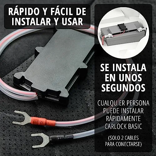 CARLOCK ▫️ Localizador GPS Basic para automóveis, alarme e sistema antirroubo para automóveis. Localizador GPS em tempo real, que notifica imediatamente em caso de vibrações ou movimentos suspeitos. Segurança total para o automóvel 5