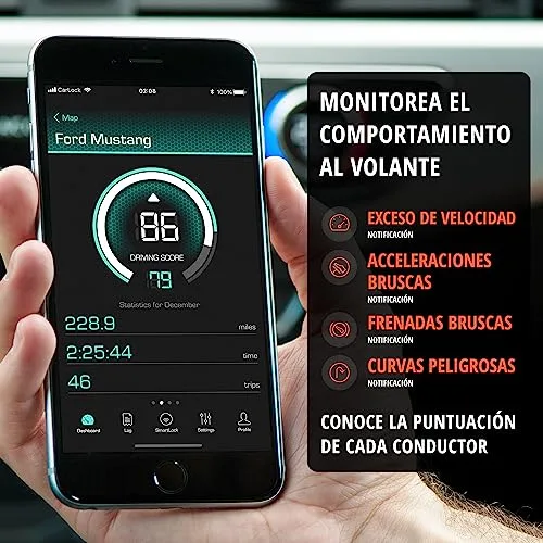 CARLOCK ▫️ Localizador GPS Basic para automóveis, alarme e sistema antirroubo para automóveis. Localizador GPS em tempo real, que notifica imediatamente em caso de vibrações ou movimentos suspeitos. Segurança total para o automóvel 7
