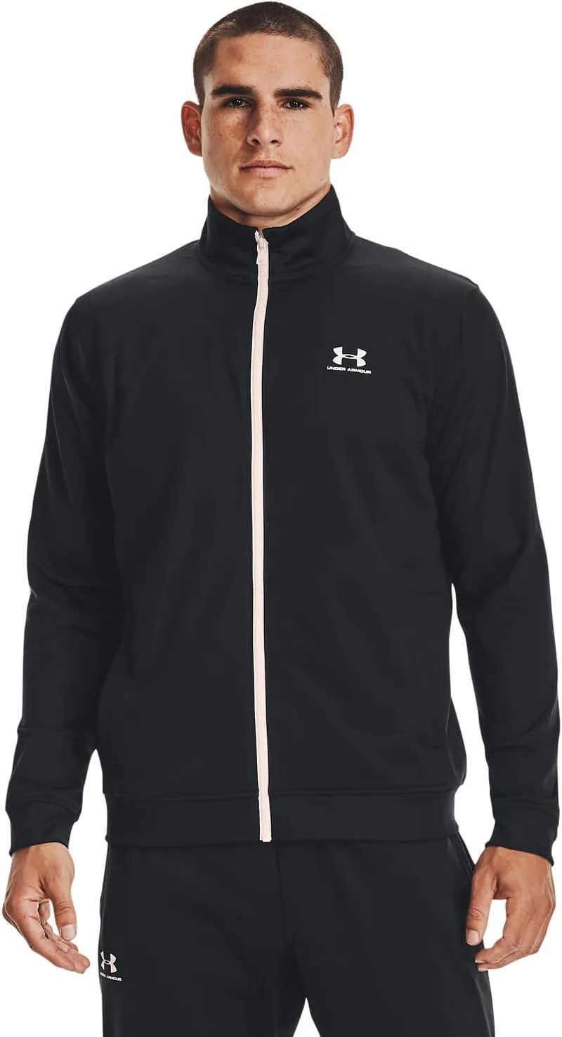 Under Armour ▫️ Casaco Sportstyle Tricot, casaco com fecho de correr para homem