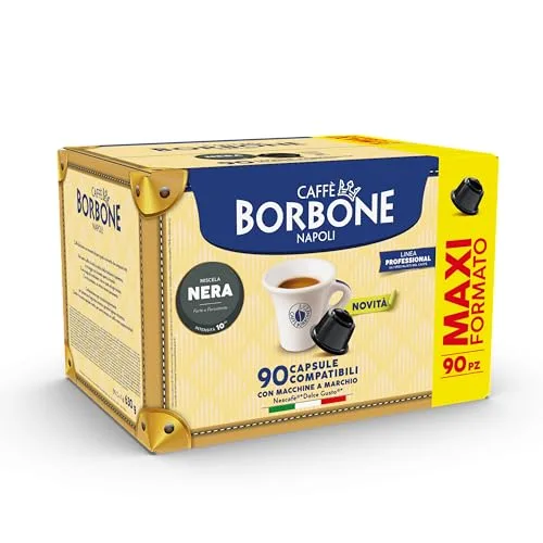 Caffè Borbone ▫️ Mistura de Café Preto - 90 cápsulas - Compatíveis com máquinas de café Nescafé®* Dolce Gusto®* 4