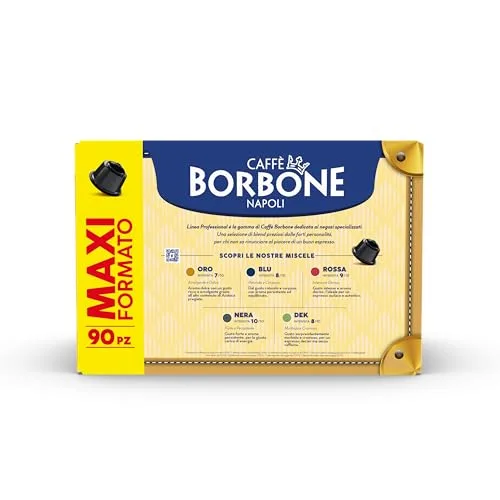 Caffè Borbone ▫️ Mistura de Café Preto - 90 cápsulas - Compatíveis com máquinas de café Nescafé®* Dolce Gusto®* 5
