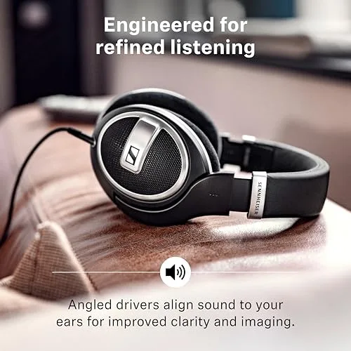 Sennheiser ▫️ HD 599 - Auscultadores abertos, Edição especial, Preto, com fio 4