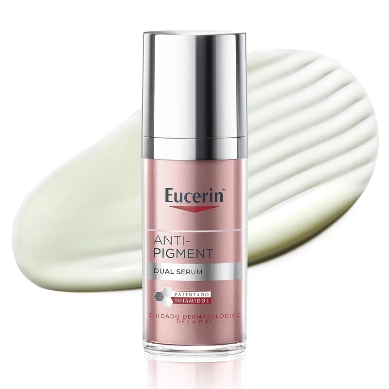 Eucerin ▫️ Anti-Pigment Dual Serum (30 ml), sérum facial concentrado antimanchas para uma pele uniforme e suave, tratamento com ácido hialurónico e tiamidol, para todos os tipos de pele