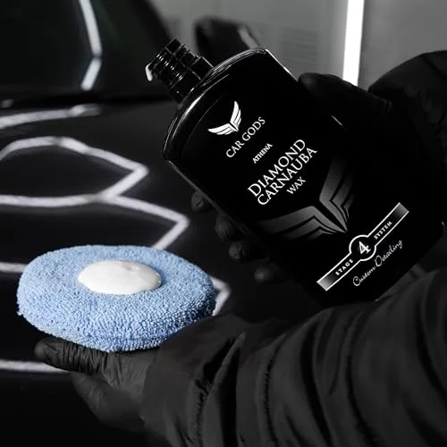 Car Gods ▫️ Athena Cera de Carnaúba Diamond, 500 ml – Alto brilho, fórmula hidrofóbica e proteção duradoura sem deixar marcas 3