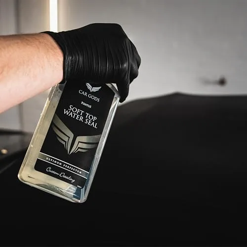 Car Gods ▫️ Soft Top Water Seal 500 ml - Protetor para capotas de lona de carros descapotáveis 3