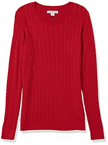 Amazon Essentials ▫️ Camisola Leve de Manga Comprida em Malha Trançada para Mulher 7