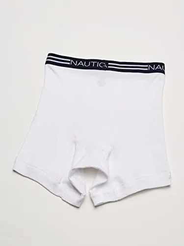Nautica ▫️ Cuecas clássicas de algodão para homem, embalagem múltipla 3