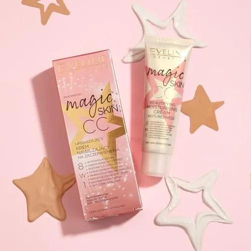 EVELINE COSMETICS ▫️ Magic Skin CC Crème Hidratante para o Rosto 8 em 1 50 ml 50 ml 5