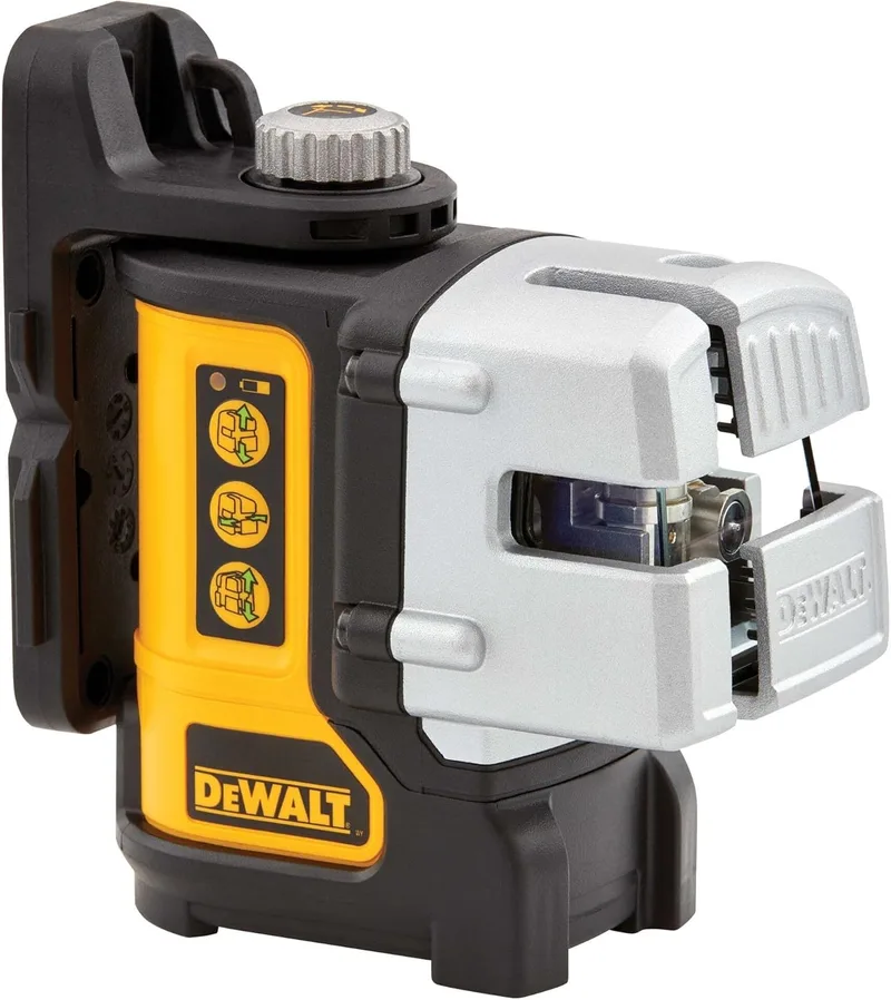 DEWALT ▫️ DW089CG-XJ - Nível laser autonivelante verde de 2 linhas em cruz, alcance até 20 metros sem recetor e 50 metros com recetor, precisão +/-3 mm/10m, 4 pilhas incluídas