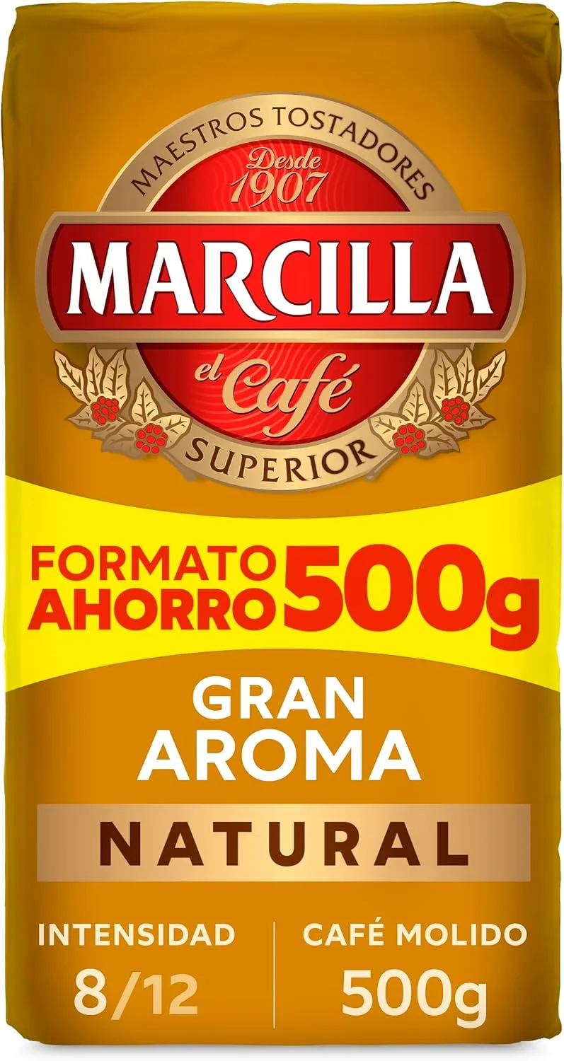 Marcilla ▫️ Café Moído com Grande Aroma Natural | 500 g