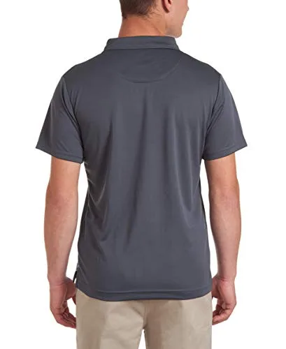 Nautica ▫️ Camisa Polo de manga curta, modelo Uniform Performance, para homem (pacote de 1) 2