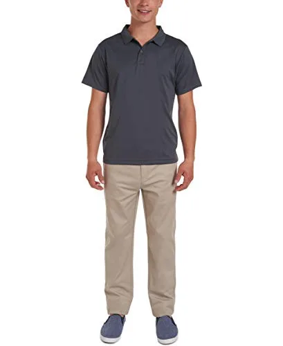 Nautica ▫️ Camisa Polo de manga curta, modelo Uniform Performance, para homem (pacote de 1) 3