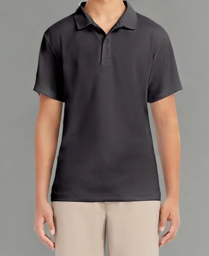 Nautica ▫️ Camisa Polo de manga curta, modelo Uniform Performance, para homem (pacote de 1) 5