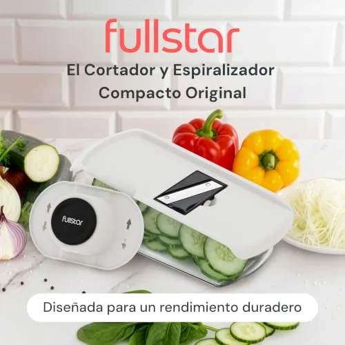 fullstar ▫️ Pro - Mandolina de cozinha, cortador em juliana e ralador 6 em 1 2