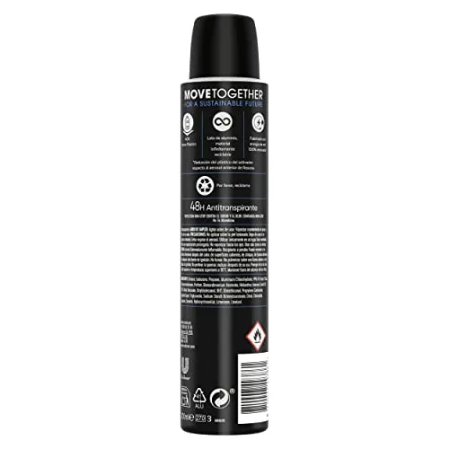 Rexona ▫️ Desodorizante em Aerossol Antitranspirante para homem Cobalt Dry 200 ml - Embalagem de 6 unidades. 3