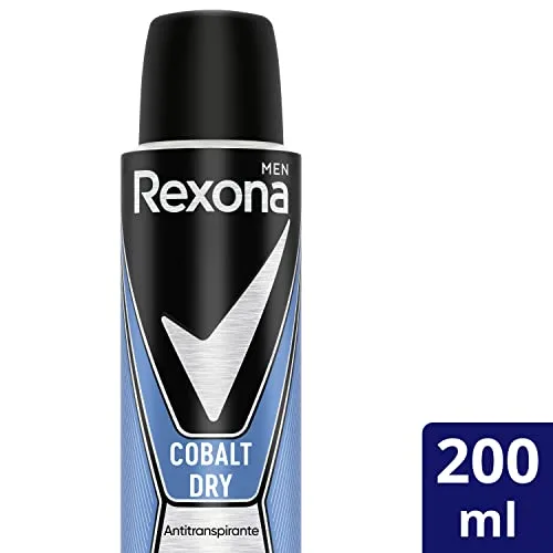 Rexona ▫️ Desodorizante em Aerossol Antitranspirante para homem Cobalt Dry 200 ml - Embalagem de 6 unidades. 4