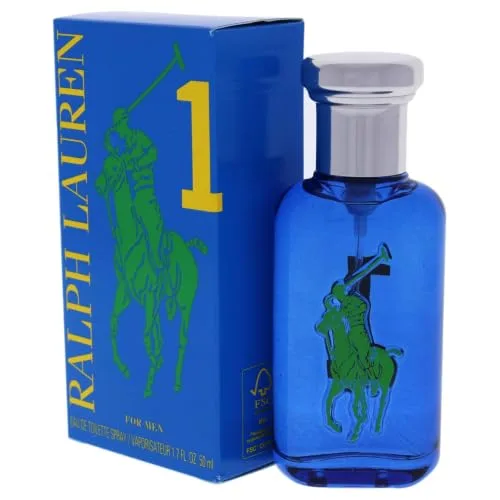 RALPH LAUREN FRAGRANCES ▫️ Ralph Lauren Big Pony Blue Eau de Toilette, fragrância sensual, cítrica, fresca e masculina, com notas amadeiradas e frutadas, duração prolongada, perfume de luxo para homem, 50 ml. 5