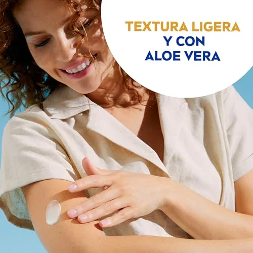 NIVEA ▫️ SUN Sensitive Proteção Imediata Antialérgica Solar Leite Solar FPS 50+ (1 x 200 ml), protetor solar não oleoso para pele sensível, creme solar resistente à água 4