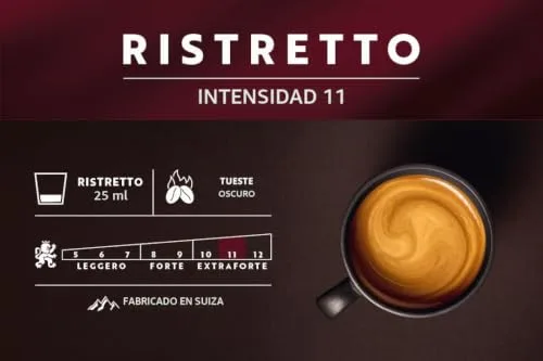 Café Royal ▫️ Ristretto - Cápsulas para máquina de café Nespresso (100 unidades, intensidade 9/10, com certificação UTZ, em alumínio) 4
