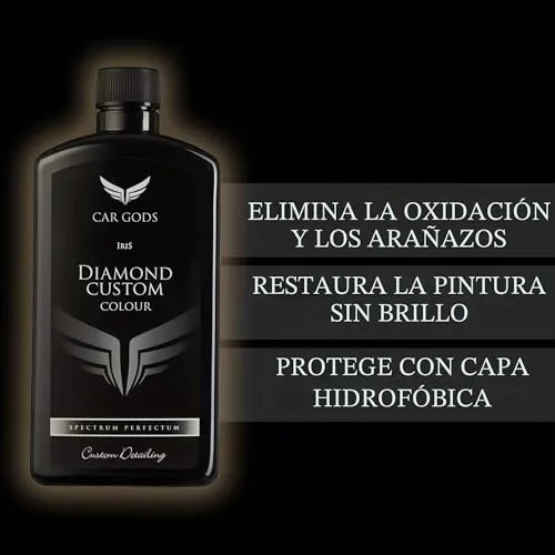 Car Gods ▫️ Iris, Renovador de pintura preta, 500 ml 3