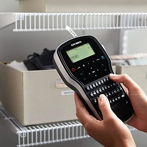 DYMO ▫️ Kit de etiquetadora LabelManager 280 | Impressora de etiquetas portátil e recarregável | Teclado QWERTY | com 2 rolos de etiquetas D1 e mala de transporte 5