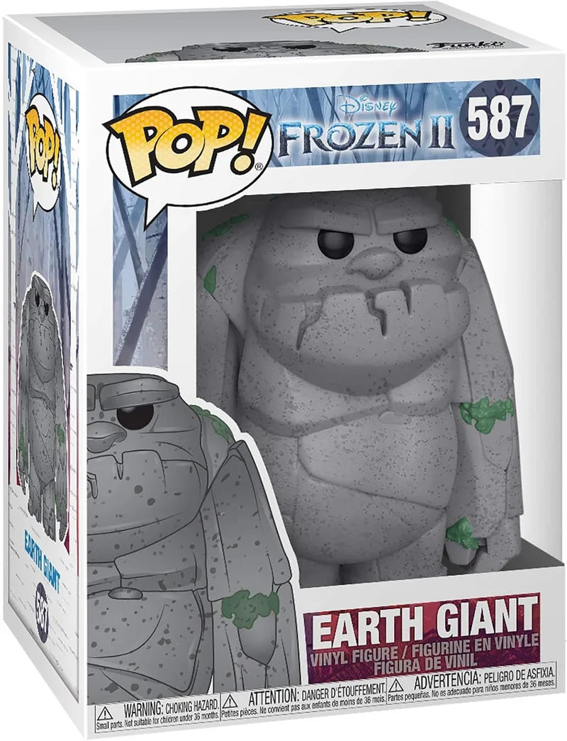 Funko ▫️ Pop! Disney: Frozen 2 - Gigante do Elemento Terra - Reino do Gelo - Figura de Vinil Colecionável - Ideia para Prenda - Mercadoria Oficial - Brinquedos para Crianças e Adultos - Fãs de Cinema