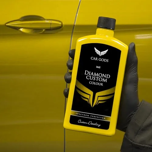 Car Gods ▫️ Iris Diamond, Tinta Personalizada, Amarela, 500 ml 3