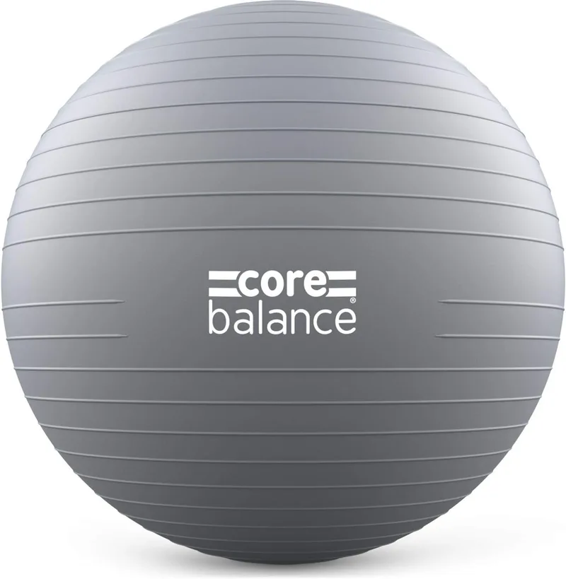 Core Balance ▫️ Equilíbrio do tronco, Bola de Pilates, Fitness, Ioga, Gravidez, Fitball para exercícios de ginástica – Muito resistente – Tamanhos 55 cm, 65 cm, 75 cm, 85 cm – Inclui bomba de ar
