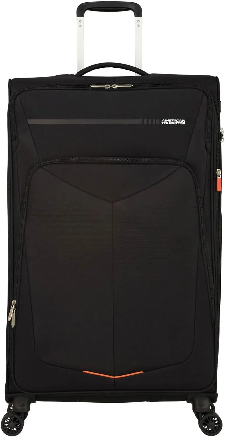 American Tourister ▫️ Mala Summerfunk, 79 cm, 119 litros, preta
