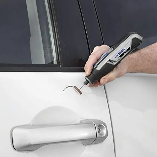 Dremel ▫️ Lite 7760 - Multiferramenta sem fios, bateria de lítio de 3,6 V, Kit com 15 acessórios, carregador USB, velocidade de 8 000 a 25 000 RPM para esculpir, gravar, esmerilar, limpar, polir, afiar e lixar 5