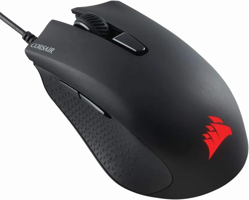 Corsair ▫️ Rato ótico para jogos preto, tamanho único