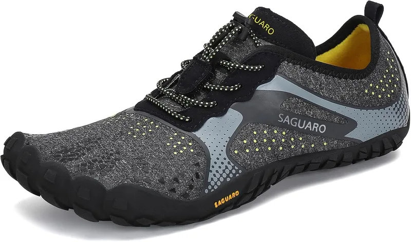 SAGUARO ▫️ Barefoot - Ténis minimalistas para homem e mulher, com solas Zero Drop e biqueira larga, tamanhos 35-48 EU