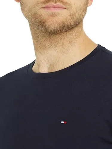 Tommy Hilfiger ▫️ Camiseta de manga comprida para homem, elástica, corte justo, em algodão 3