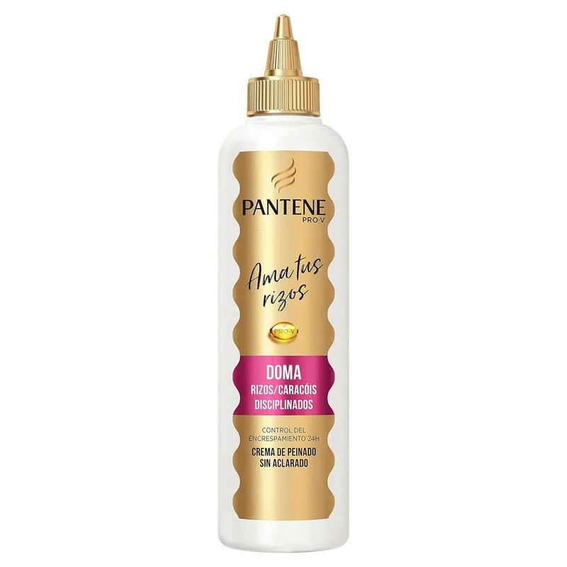 Pantene ▫️ Creme Modelador Pro-V para Cachos Disciplinados, 270ml, Controla o Encrespamento durante 24 Horas
